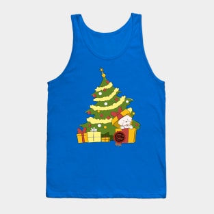 Dog Christmas Tree Tank Top